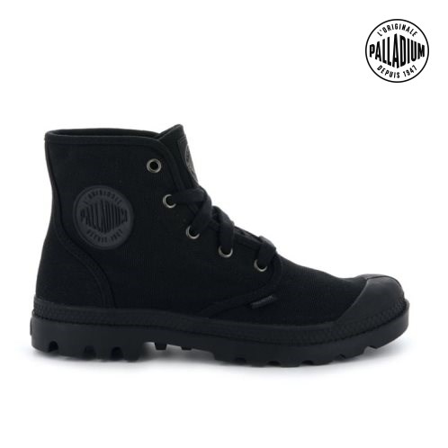 Dámské Boty Palladium Pampa Hi Černé | CZ CYE-12X